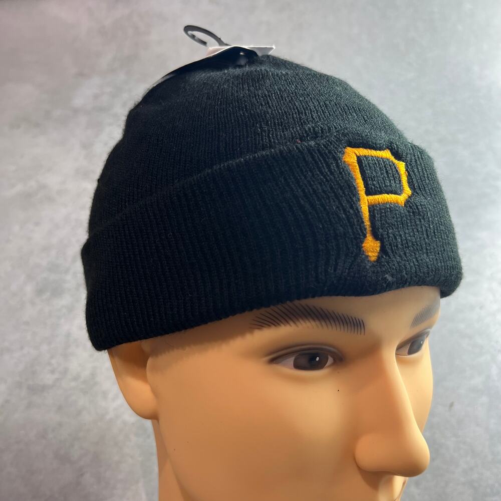 New Era MLB Pittsburgh Pirates Infant Knit Skully Beanie Cap Hat Kids One Size